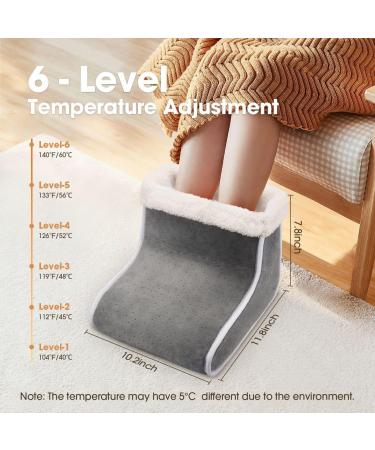 Shop Lanmou Electrical Foot Warmer - 6 Temperature Levels Soft Lining Overheating Protection | International Shipping Available - Buy Online on GoSupps.com