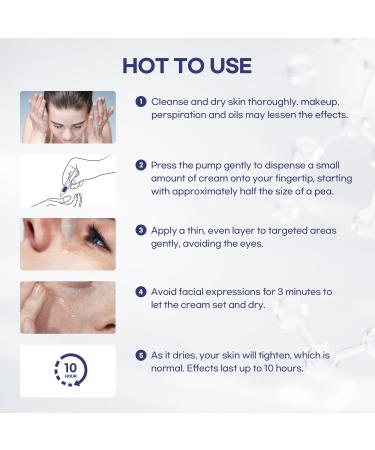 Instant Firm Eye Tightener - Rapid Reduction Eye Serum for Under Eye Bags & Wrinkles | Best Eye Cream for Puffiness - Buy Online on GoSupps.com