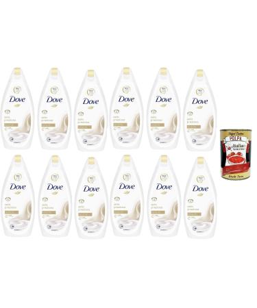 Italian Gourmet E.R. Dove Shower Gel Silk Effect Skin Bath 12 x 450 ml + Pulpa Italian Gourmet 400 g
