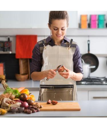 Beavorty Hair Stylist Apron Barber Cape Hair Cutting Cape TPU Hairstylist Bib For Painting Arts Craft Kitchen Cooking Aprons - Buy Online on GoSupps.com