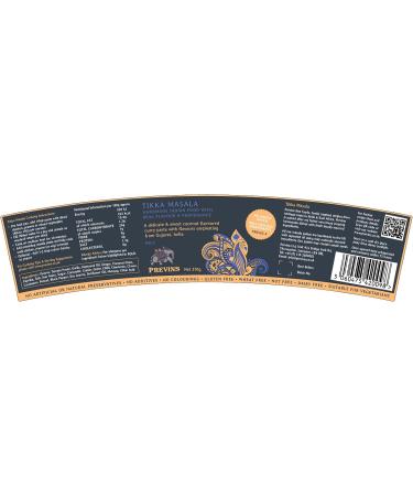Previns Tikka Masala Tub 370g - Authentic Indian Curry Sauce - Buy Online on GoSupps.com