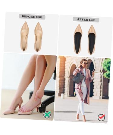 FRCOLOR 2 Pairs Seven Point Pad Shoe Insoles - Comfortable Moleskin Cushions for Women s Heels & Non-Slip Support - 20x8.5cm - Buy Online on GoSupps.com