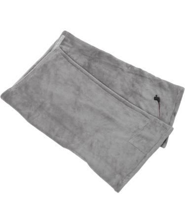 USB Heated Scarf - Fast Warming Overheating Protection | Perfect for Office Travel & Home - Light Gray - Buy Online on GoSupps.com