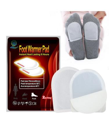 20 Pairs Toe Warmers Long Lasting Heat to 8 Hours Disposable Toe Warmer for Men/Women Instant Insoles Foot Warmers with Adhesive for Hunting Outdoor Sports or Office 40 Count Hot Toes Body Warmers