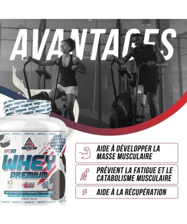 AS American Supplement | Premium Whey Protein | Protein Drink | Muscle Gain | Pure Protein WPC80 | L-Glutamine | Kyowa Quality (900 g Oreo/Black Biscuits) - Buy Online on GoSupps.com
