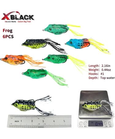 XBLACK Hard Fishing Lures Set Minnow Popper Jointed VIB Shrimp Frogs CrankBaits for Beginner Starter  XBLACK Baits  Catch Big Fish! 48 pcs-C - Buy Online on GoSupps.com