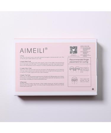 AIMEILI Gel Nail Polish Set Nude Gel Polish Set Soak Off UV LED Glossy Nail Salon Set Gel Varnish Nail Art Manicure Pedicure - Long Lasting & Easy to Apply 4pcs X 10ml - Kit28 KIT4-28 10 ml (Pack of 4) - Buy Online on GoSupps.com