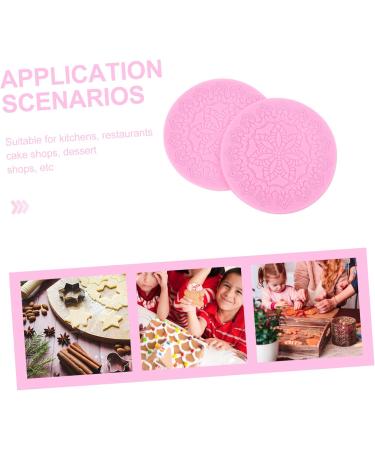 MAGICLULU 4 Pcs Silicone Chocolate Mold Silicone Molds Cajas para Cupcakes Fondant Cake Molds De para Gelatinas Flower Cake Mold Jelly Baking Fondant Lace Mat Cake Mat Household Silica Gel 12X12X0.5CMx2pcs - Buy Online on GoSupps.com