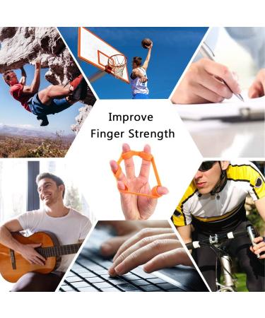 Cortney Finger Trainer Set - 3 Pieces | Strengthening Bands for Forearms & Fingers | Muscle Training Stress Relief & Injury Recovery Tools - Buy Online on GoSupps.com