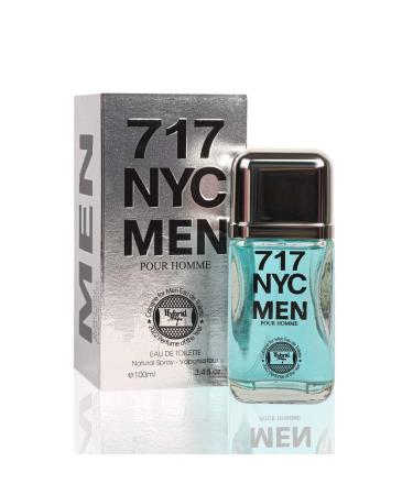 Hybrid & Company 717 NYC for Ceo Men s Classic Scent Perfume Eau De Toilette Spray 100 ML 717 NYC for Ceo for men 3.4 Fl Oz (Pack of 1)