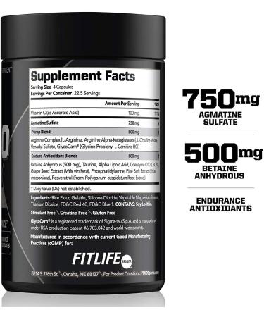 PMD Sports CR5 Professional Creatine Complex (240 Capsules) Sports Nitro CM Nitric Oxide (90 Capsules) - Buy Online on GoSupps.com