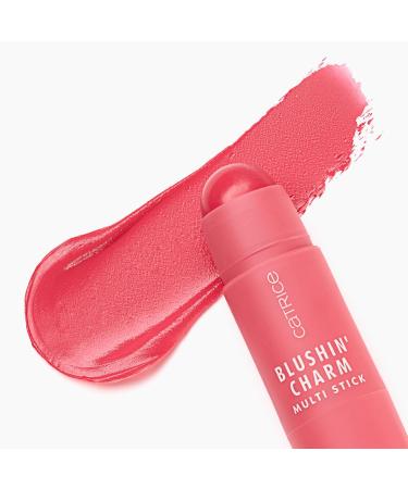  Catrice Catrice Blushin' Charm Multi Stick blush no. 010 pink immediate result natural fresh vegan paraben-free microplastic-free nanoparticle-free 3 x 5.5 g - Buy Online on GoSupps.com