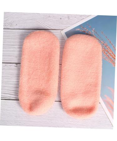 Healeved 3 Pairs Gel Moisturizing Socks Heel Sleeve Women Foot Softening Socks Cracked Heels Guard Foot Moisturising Socks Ladies Socks Foot Moisturizing Socks Spa Socks Ankle Heel Socks - Buy Online on GoSupps.com