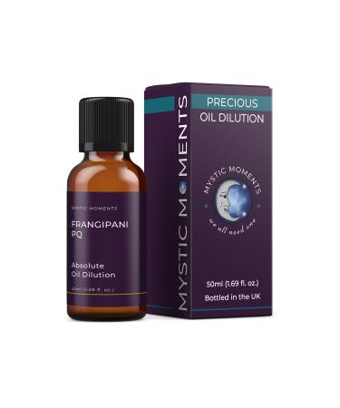 Mystic Moments Dilution D'huile Absolue De Frangipanier PQ - 50ml - 3% M lange De Jojoba