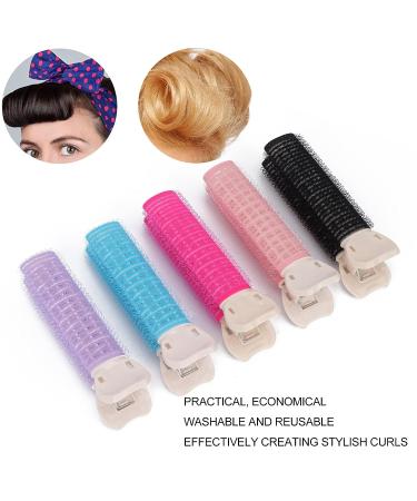 10-Piece Hair Clipping Curlers Set - Fast Curling Clips for Curly Hair Washable & Reusable Portable Hair Root Clips for Effortless Styling - Buy Online on GoSupps.com
