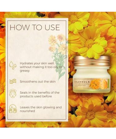 The Face Shop Calendula Essential Moisture Eye Cream - Lightweight Non-Greasy Formula for Soothing Eye Comfort - Buy Online on GoSupps.com