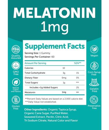 Lunakai USA Made Low Dose Melatonin & Vitamin D3 Gummies Bundle Sleep Bone & Immune Support 60 Non-GMO Gummies Each - Buy Online on GoSupps.com