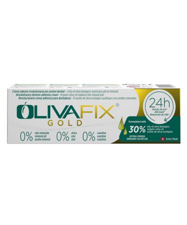 Denture adhesive cream tube adhesive cream tooth denture 24h jaw protection suitable for allergy sufferers diabetics content 75 g - Buy Online on GoSupps.com