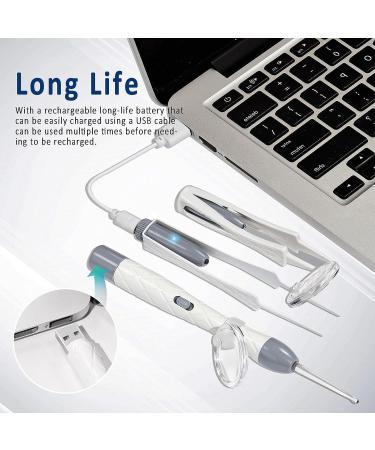 GRADENAIZE Ear Wax Removal Tool with LED Light Magnifier - Ear Cleaner Kit for Kids with Tweezers and Storage Box - 7PCS Earwax Removal Set (Green) - Buy Online on GoSupps.com