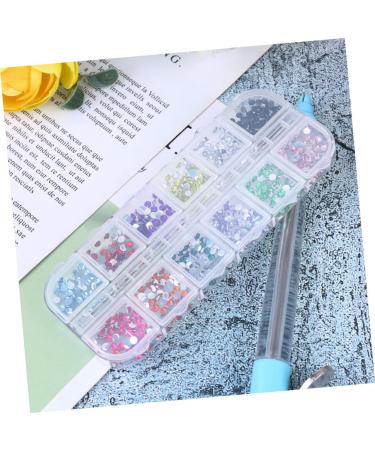 minkissy 1 Set Multifunctional Nail Point Drill Pen Toe Nail Dotting Painting Tools Nail Art Tools Black Nails Rhinestones Nail Sequins Nail Gems and Rhinestones Crystal 3d Pearlescent Blue 16x1cm - Buy Online on GoSupps.com