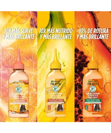 FRUCTIS HAIR DRINK papaya repairing treatment 200 ml - Buy Online on GoSupps.com