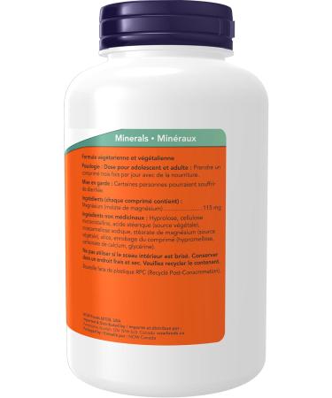 Now Foods Magnesium Malate 180tab - Buy Online on GoSupps.com