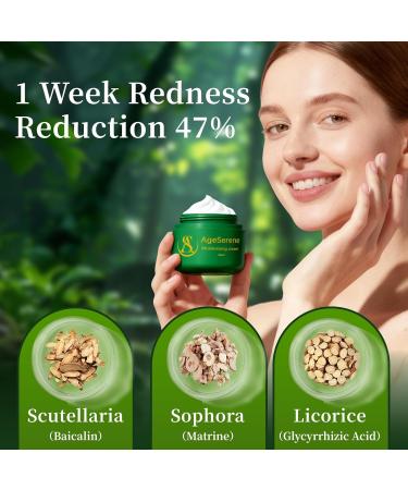 AgeSerene Face Moisturizer Squalane Matte Daily Moisturizer Face Cream Long-Lasting Hydration Face Cream for Women & Men with Ultra Sensitive & Dry Skin - Buy Online on GoSupps.com