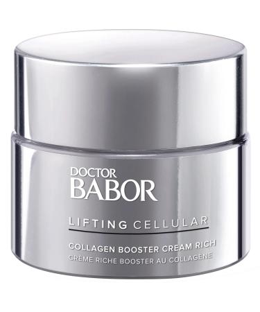 Doctor Babor Collagen Booster Cream Rich rich anti-wrinkle moisturizer for every skin with hyaluronic acid tightening 1 x 50 ml of Cream Rich 50 ml (1 Pack)