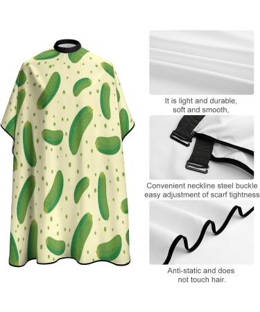 Buy Pickle Pattern Barber Cape | Adjustable Snap Hair Cutting Apron for Adults - International Shipping - Buy Online on GoSupps.com