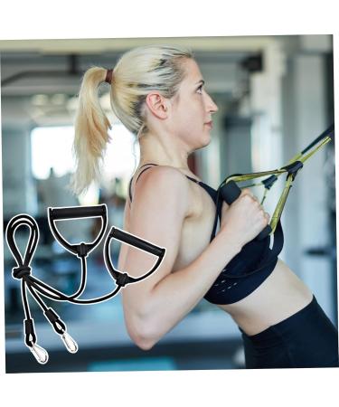 Resistance Bands with Handles Stepper Resistance Bands Pull Up Assist Bands Fitness Accessories for Weightlifting Strength Training Sporting Products - Buy Online on GoSupps.com