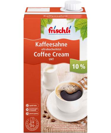 Frischli Frischli Coffee Cream 10% for Great Coffee Pleasure for Heavy Consumers 1000g