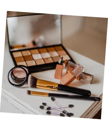 IWOWHERO 100pcs Eye Shadow Stick Makeup Eyeshadow Sponge Makeup Applicator Eyeshadow Applicator Pads Emulsion 7.5x0.5cm Black - Buy Online on GoSupps.com