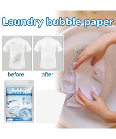 Detergent Sheets | Natural Fresh Scent Washer Sheet - Trave Size Liquidless Laundry Strips Detergent Zero Waste Sheets Plastics Laundry - Buy Online on GoSupps.com