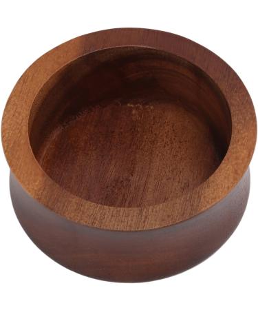 Premium Men's Wooden Shaving Brush with Lid - Durable Manual Shaving Cream Cup | Portable Facial Clean Tool - Buy Online on GoSupps.com