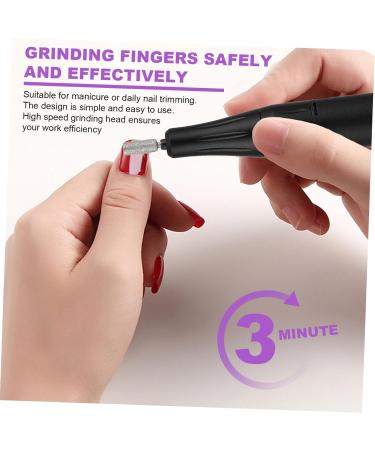 Healeved Nail Polisher Clippers Abs Pedicure Miss 14X7X2.5CM Black - Buy Online on GoSupps.com