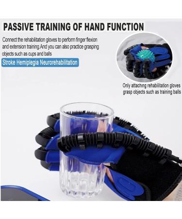 Rehabilitation Robot Gloves Hand Home Pneumatic Function Machinery Arthritis Stroke Hemiplegia Patient Recovery Exercise Equipment Hand Rehabilitation Device Right Hand M Right Hand M - Buy Online on GoSupps.com