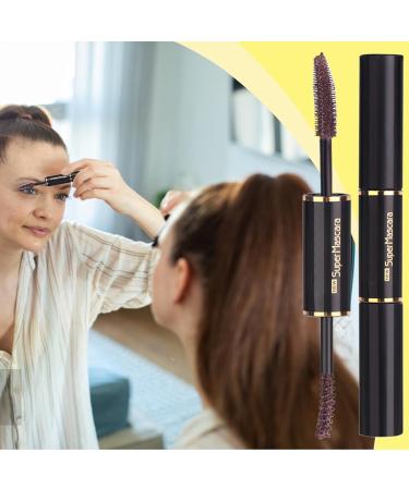 Makeup Eyelash Mascara Waterproof Double Tip Mascara for Women Sweat Resistant Makeup Accessory Gift for Women - Buy Online on GoSupps.com