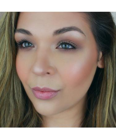 Matte Peach Petal Powder Blush - Highly Pigmented Cheek Makeup | Refillable Magnetic Pan | Professional Quality | Paraben Gluten Cruelty Free - Beauty Junkees - Buy Online on GoSupps.com