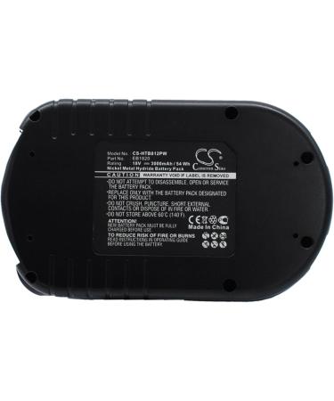 3000mAh Replacement Battery for Hitachi Tools - Compatible with EB 1812S EB 1814SL EB 1820L & More | International Shipping - Buy Online on GoSupps.com