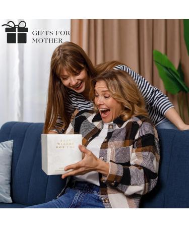 Fragrance Candle Gift Set for Women - 6 Large Soy Wax Candles 200 Hours Burn Time Perfect Valentine's Day Gift in Elegant White Glass - Buy Online on GoSupps.com