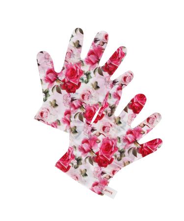 Petitfee Rose Petal Satin Hand Mask - Nourishing Single Use Treatment for Soft Hands - Buy Online on GoSupps.com