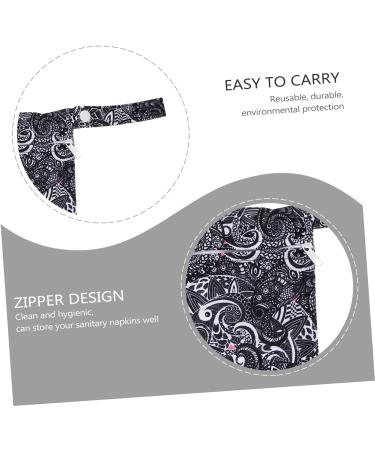 Organic Washable Menstrual Pads - Set of 7 | Aunt Towel Pad for Women | Reusable Nursing Pads | White Panties Mat - Buy Online on GoSupps.com