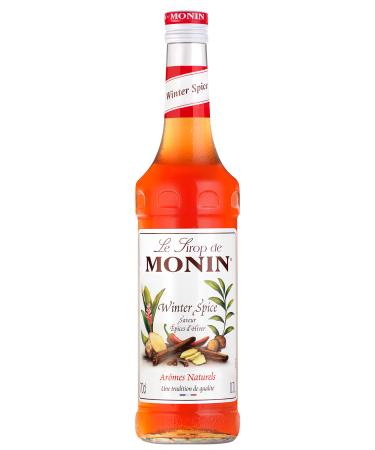 MONIN Premium Winter Spice syrup 700ml for Coffee and Cocktails. Vegan-Friendly Allergen-Free 100% Natural Flavours and Colourings coffee 700 ml (Pack of 1)