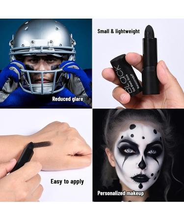 MEICOLY Black Eye Stick Long Lasting Sports Eye Black for Baseball Softball Football & Lacrosse | Easy Application Halloween Face Paint & Natural Cream Eyeshadow - Buy Online on GoSupps.com