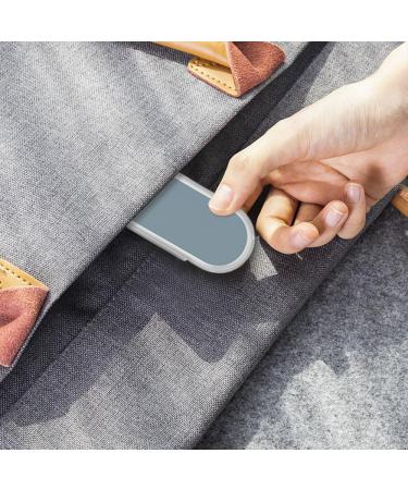 2 in 1 Nose Hair Trimmer - Portable Double-Sided Manual 360 Rotating Remover for Men & Women - Ideal Nasal Hair Cutter in Beige - Buy Online on GoSupps.com