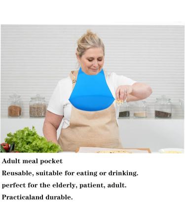 Adult Silicone Bib Silicone Bib with Pocket Silicone Bibs for Infant Clothing Silicon Bib Senior Bibs - Buy Online on GoSupps.com