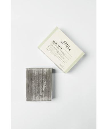 SKIN SAPIENS Activated Charcoal Cleansing Bar for Sensitive Skin | Natural Face and Body Soap with Jojoba Oil | Cruelty Free and Vegan | Original Unscented Wash for Men and Women | 100g - Buy Online on GoSupps.com