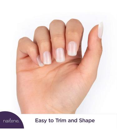 Nailene So Natural Undecorated Fake Nail Kit with 216 Nails - Comfortable & Long-Lasting Design - Buy Online on GoSupps.com