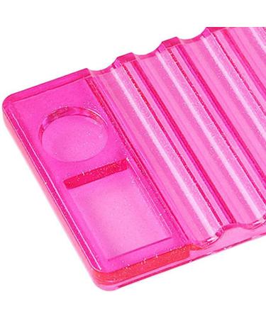 cdar Pen Holder Exquisite Long Lasting Portable Nail Brush Pen Holder Compatible with Women Pink - Buy Online on GoSupps.com