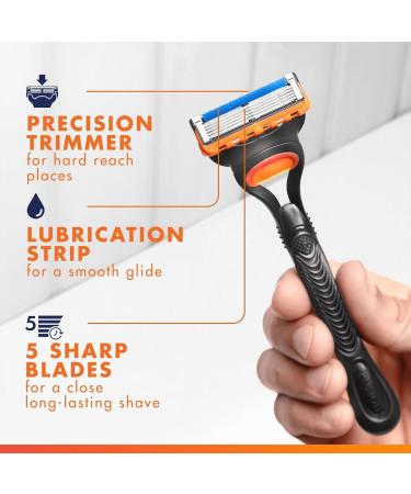  Gillette Gillette Fusion5 Men's Razor Blades 16-Pack Refills Precision Trimmer 5 Anti-Friction Blades - Buy Online on GoSupps.com